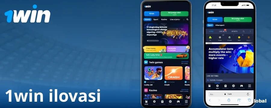 O‘zbekistonlik o‘yinchilar uchun 1Win mobil ilova