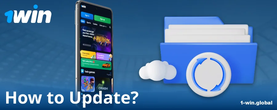 New version of the 1Win app