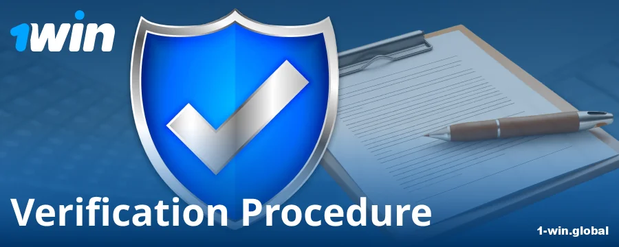 Profile verification at the 1Win casino
