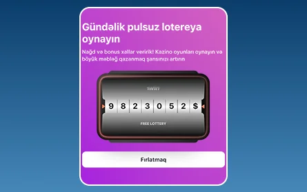Azərbaycanlı oyunçular üçün 1Win lotereyası