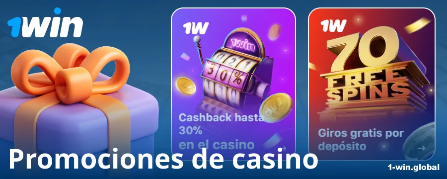 Bonos de casino para jugadores de 1Win España