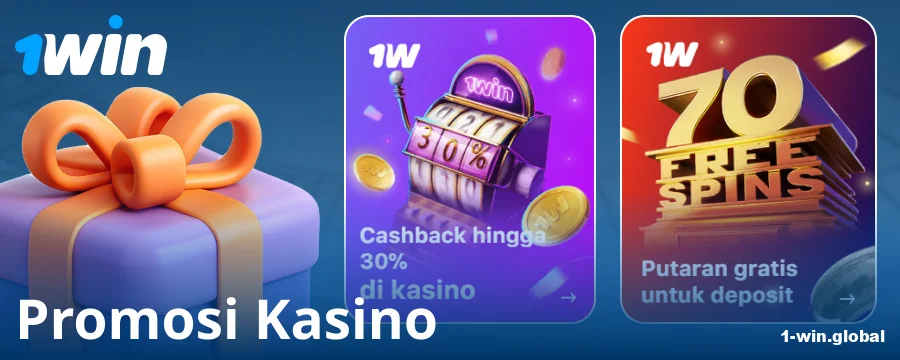Bonus Kasino untuk Pemain 1Win Indonesia