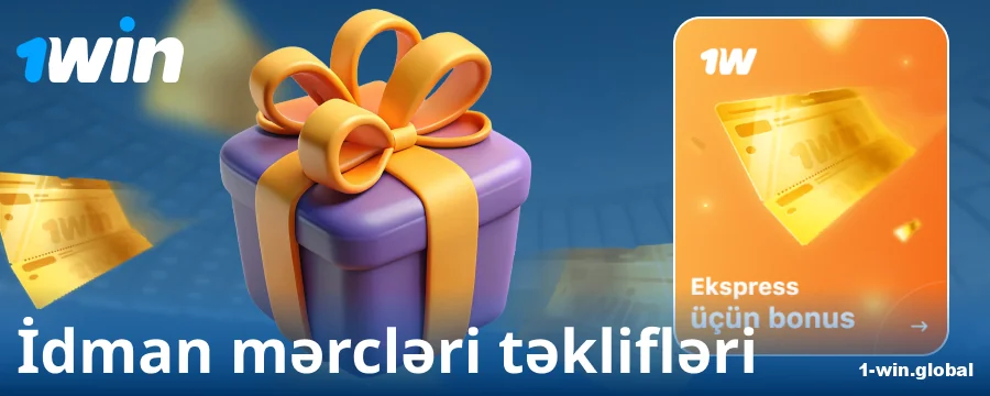 1Win Azərbaycanda idman bonusları