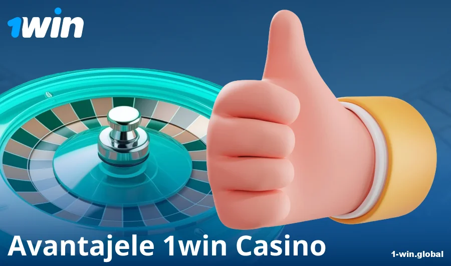 Avantajele jocului la cazinoul 1Win RO