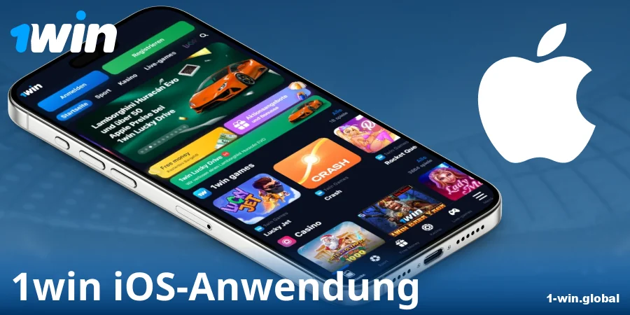 Die 1Win Deutschland-App für iOS herunterladen