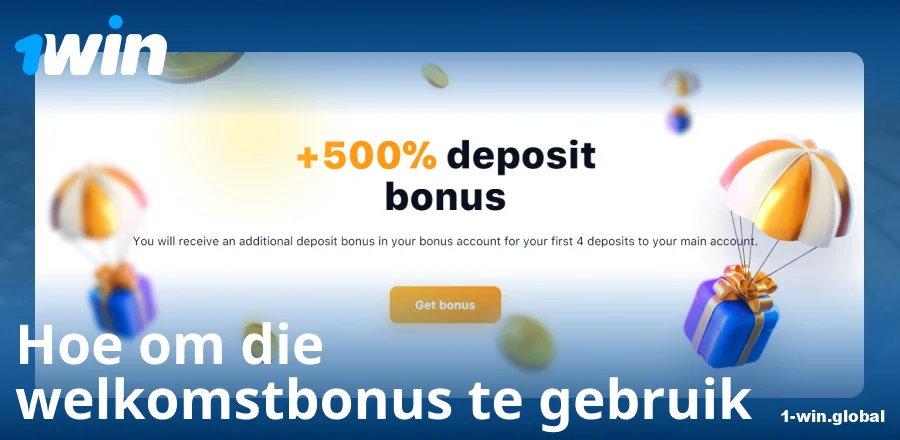 Handleiding vir die verwelkomingsbonus by 1Win
