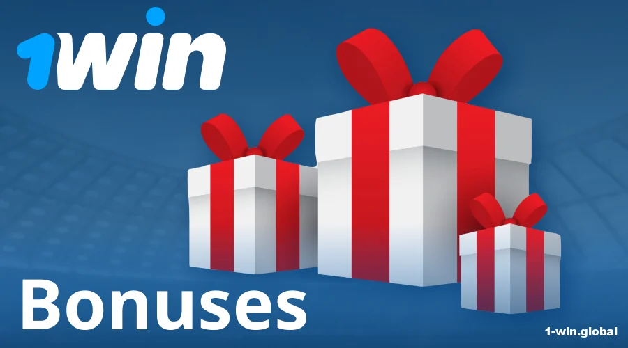 Active promotions offered at 1win